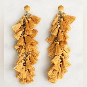 Joyfolie Barcelona Earrings in Ochre